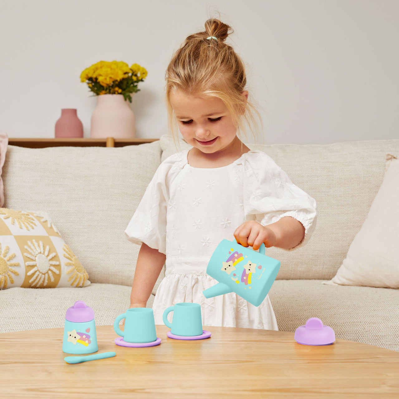Tiger Tribe - Silicone Tea Set - Starlight Party