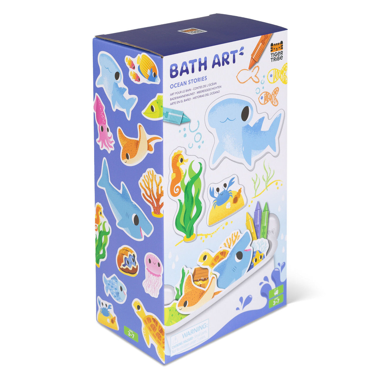Tiger Tribe - Bath Art - Ocean Stories