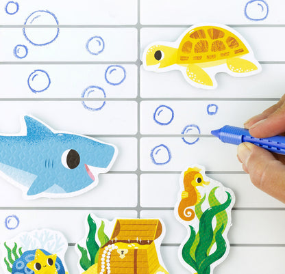 Tiger Tribe - Bath Art - Ocean Stories