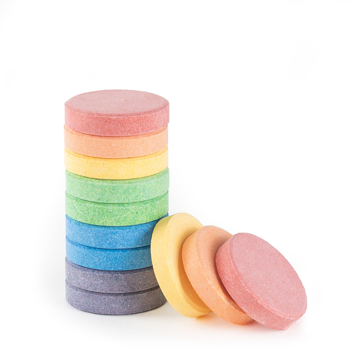 Tiger Tribe Bath Fizzers for Kids - Fizzing Colour Bath Bombs
