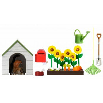 Lundby Doll's House - Smaland Garden Set and Dog