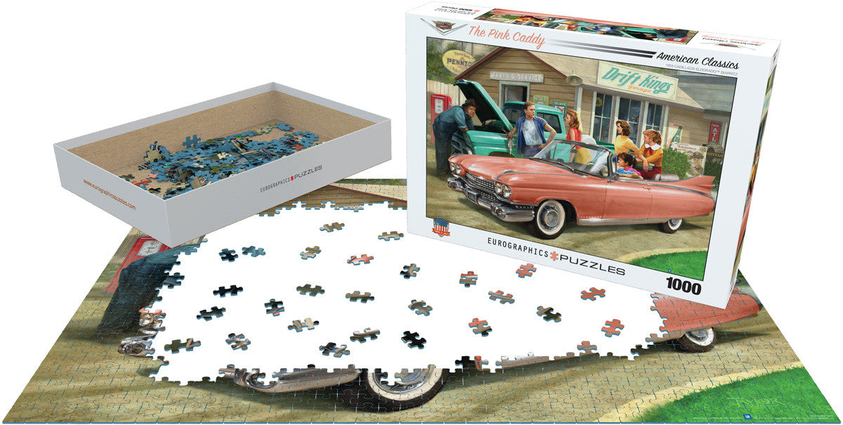 Eurographics 1000pc - The Pink Caddy Puzzle