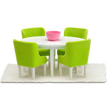 Lundby Doll's House - Smaland Dining Room Set - Green