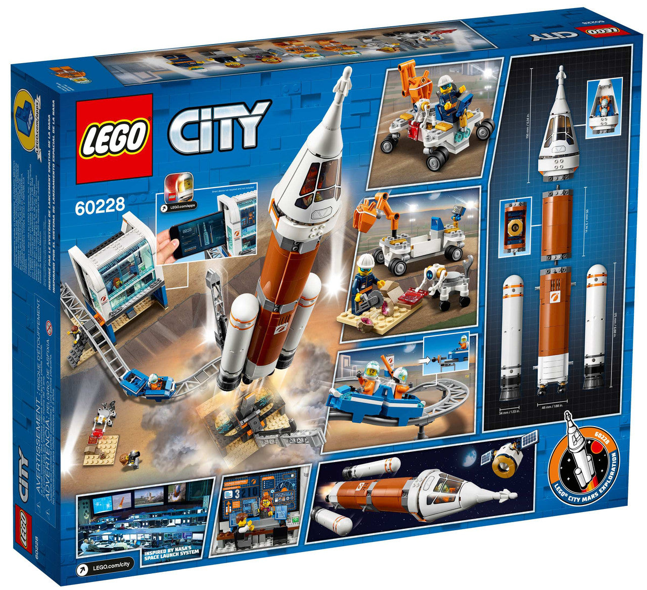 LEGO® City - Deep Space Rocket and Launch Control 60228