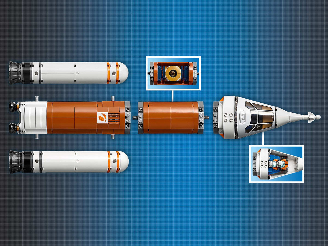 LEGO® City - Deep Space Rocket and Launch Control 60228