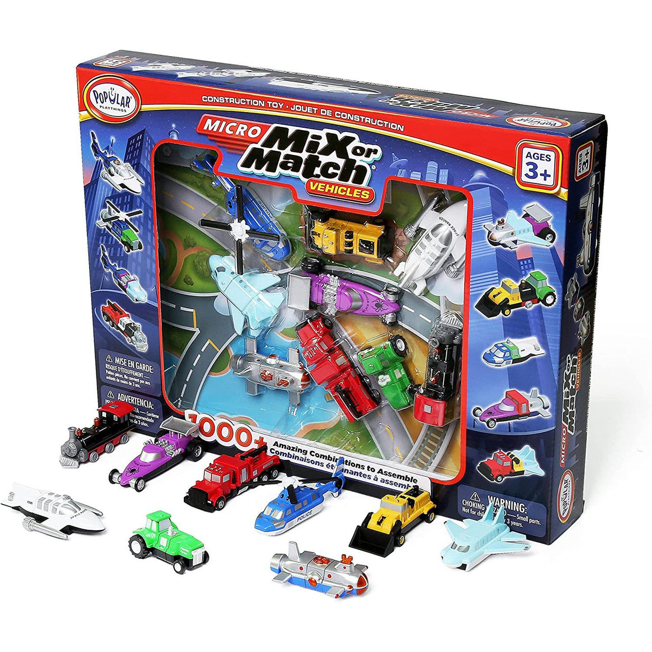 Popular Playthings - Micro Mix or Match - Vehicles Deluxe Set 2