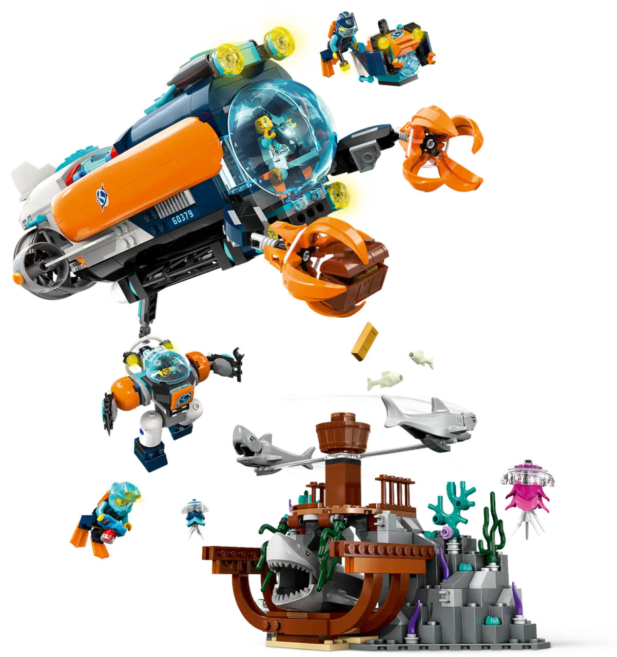 LEGO® City - Deep-Sea Explorer Submarine 60379