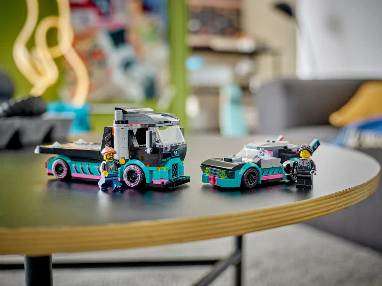 LEGO® City - Race Car and Car Carrier Truck 60406