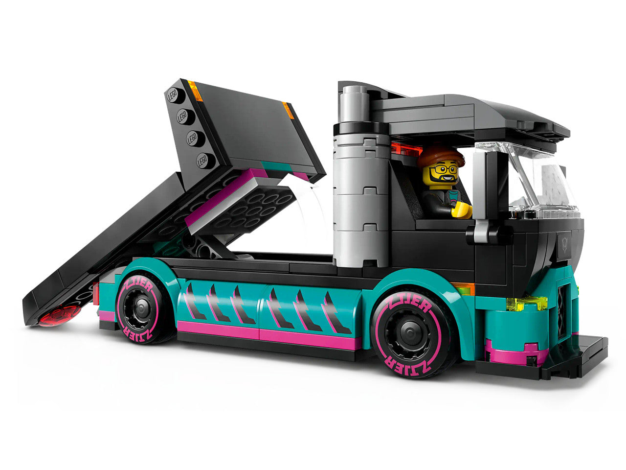 LEGO® City - Race Car and Car Carrier Truck 60406