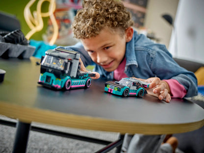 LEGO® City - Race Car and Car Carrier Truck 60406