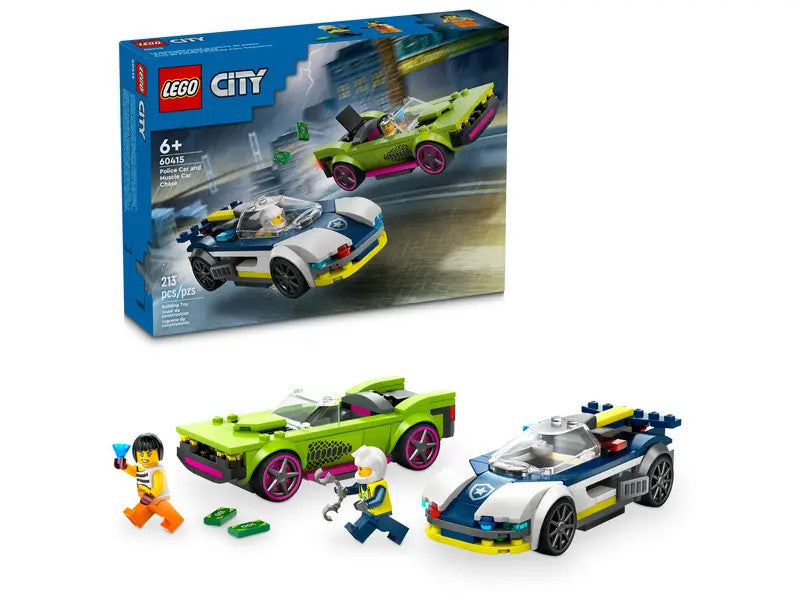 LEGO® City - Police Car and Muscle Car Chase 60415