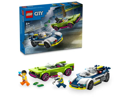 LEGO® City - Police Car and Muscle Car Chase 60415