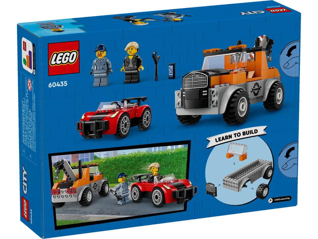 LEGO® City - Tow Truck and Sports Car Repair 60435