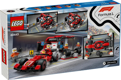 LEGO® City - F1® Pit Stop & Pit Crew with Ferrari Car  60443