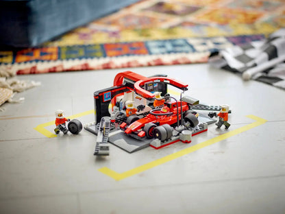 LEGO® City - F1® Pit Stop & Pit Crew with Ferrari Car  60443