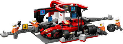 LEGO® City - F1® Pit Stop & Pit Crew with Ferrari Car  60443
