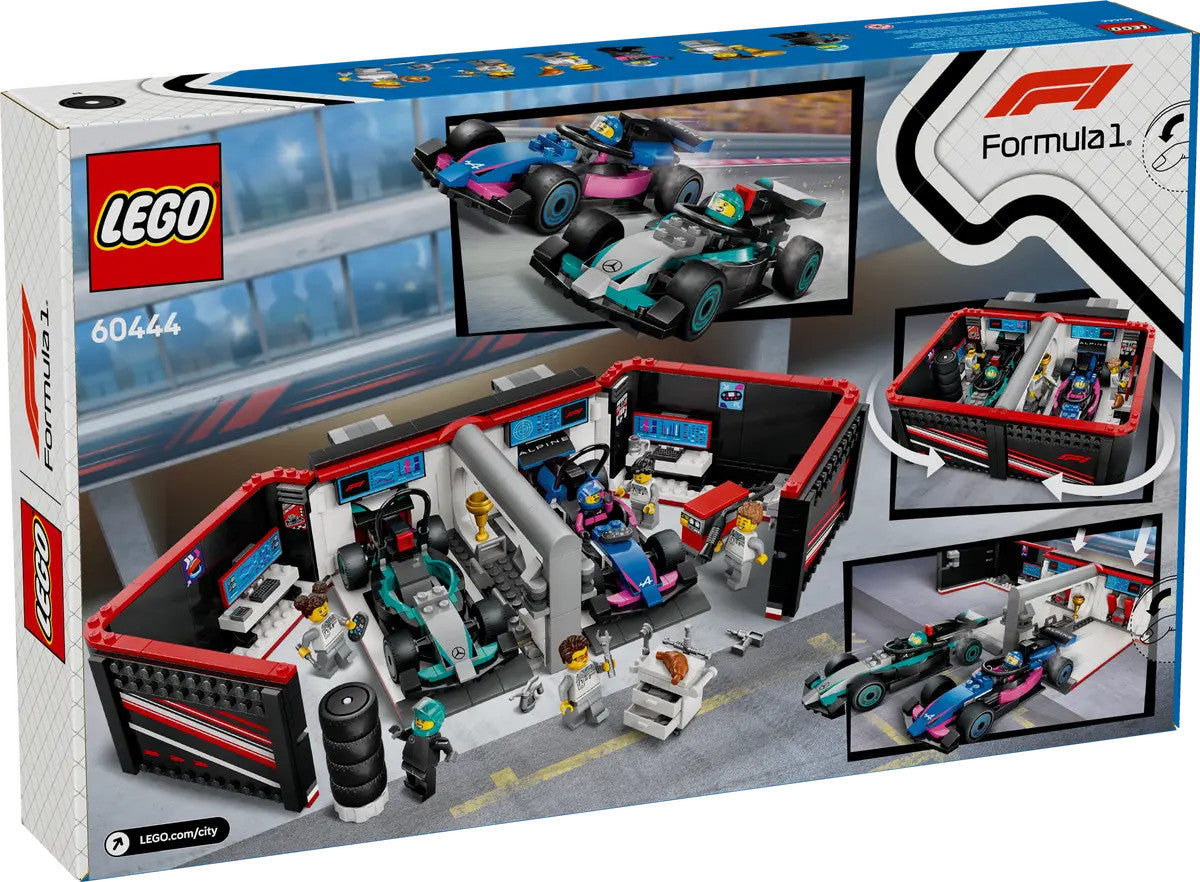 LEGO® City - F1® Garage & Mercedes-AMG & Alpine Cars  60444