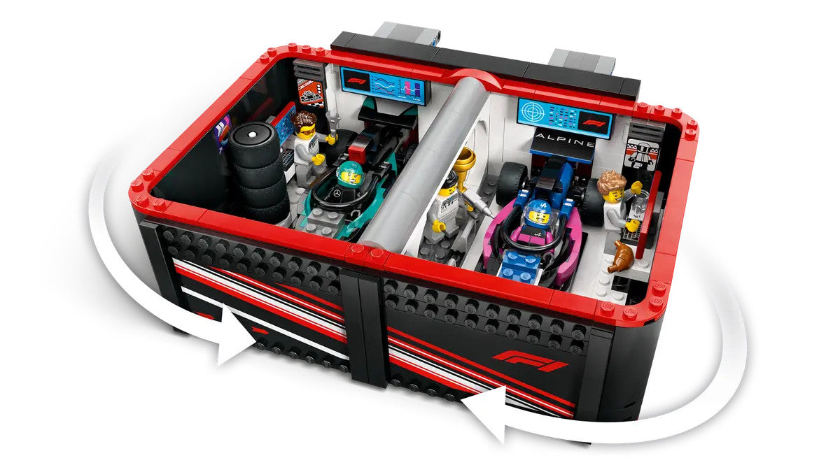 LEGO® City - F1® Garage & Mercedes-AMG & Alpine Cars  60444