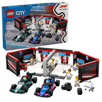 LEGO® City - F1® Garage & Mercedes-AMG & Alpine Cars  60444