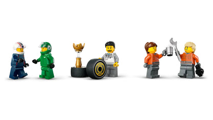 LEGO® City - F1® Truck with RB20 & AMR24 F1® Cars  60445