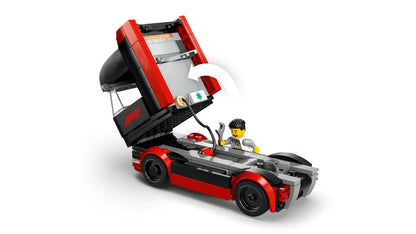 LEGO® City - F1® Truck with RB20 & AMR24 F1® Cars  60445