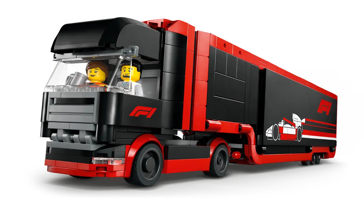 LEGO® City - F1® Truck with RB20 & AMR24 F1® Cars  60445