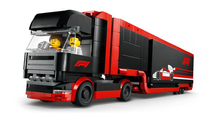 LEGO® City - F1® Truck with RB20 & AMR24 F1® Cars  60445