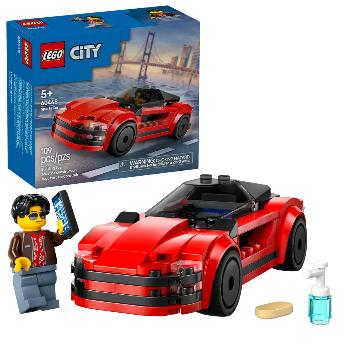 LEGO® City - Red Sports Car 60448