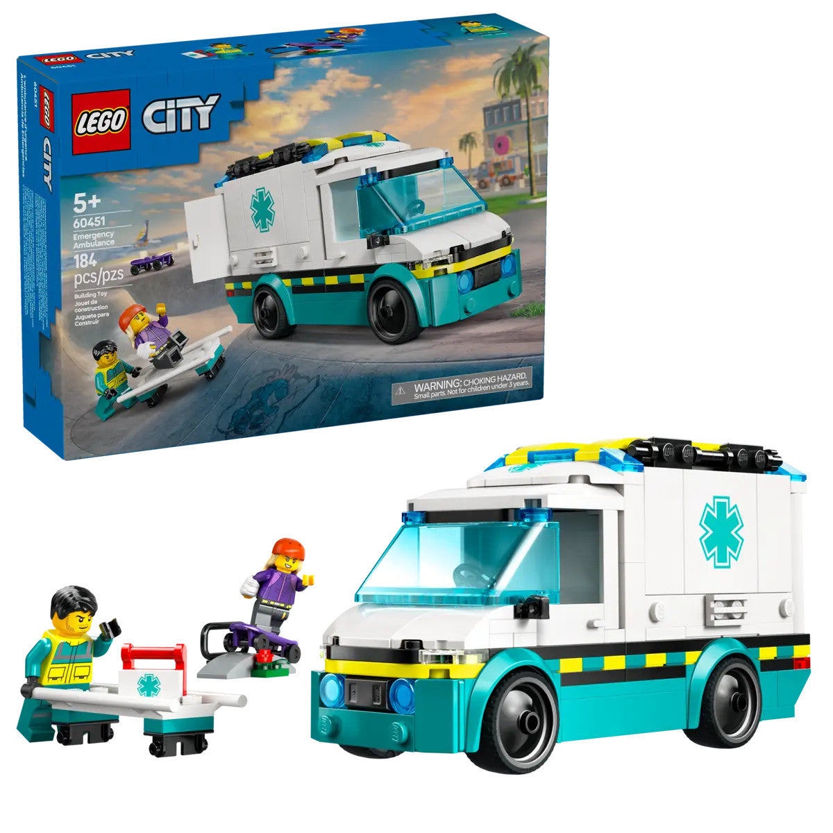LEGO® City - Emergency Ambulance 60451
