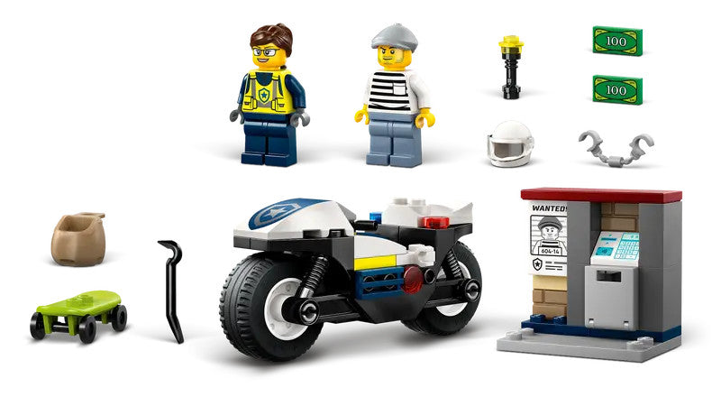 LEGO® City - Police Motorcycle Chase 60455