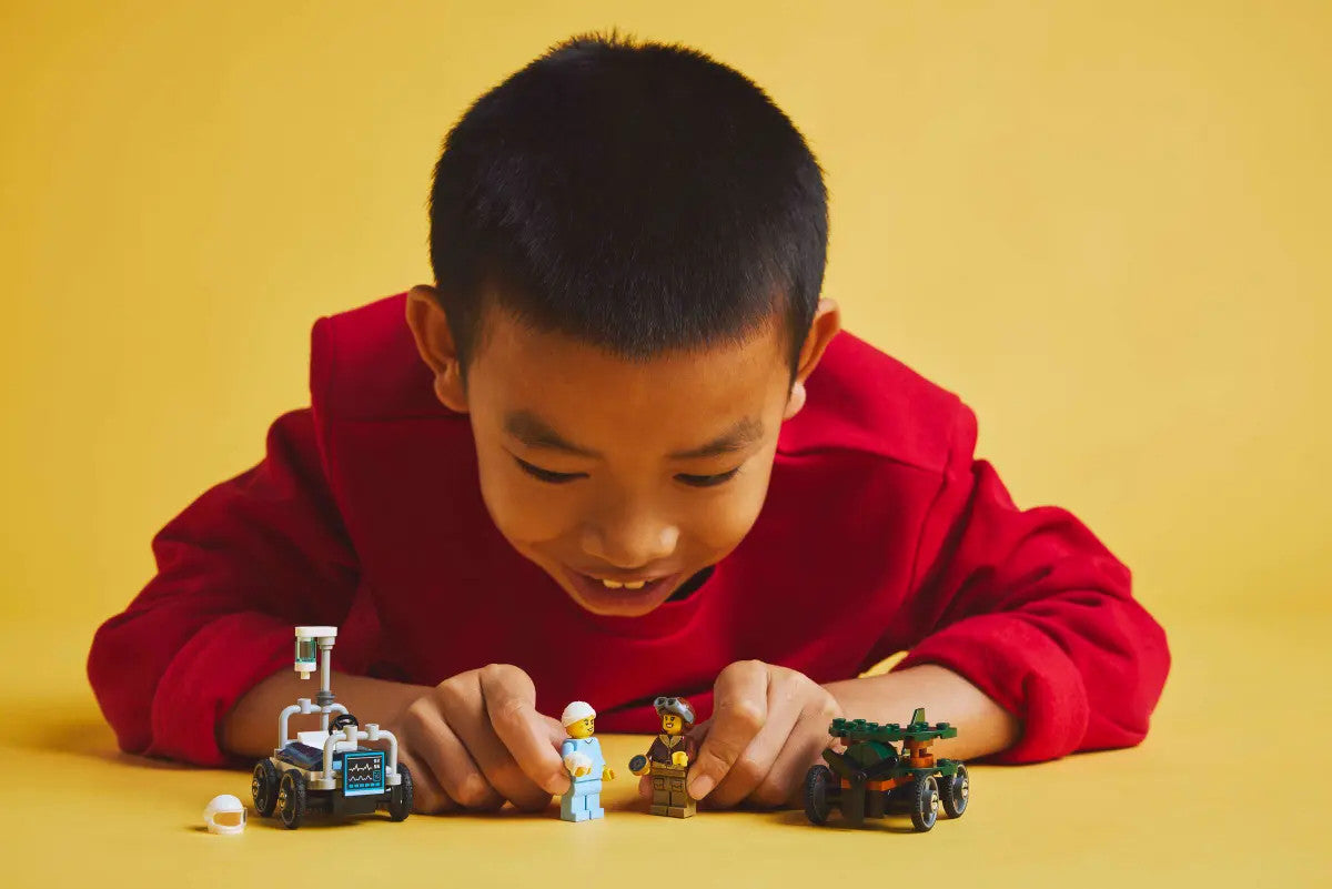 LEGO® City - Airplane vs. Hospital Bed Race Car Pack 60459