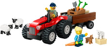 LEGO® City - Red Farm Tractor with Trailer & Sheep 60461