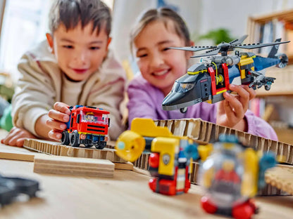LEGO® City - Helicopter, Fire Truck & Submarine Remix 60462