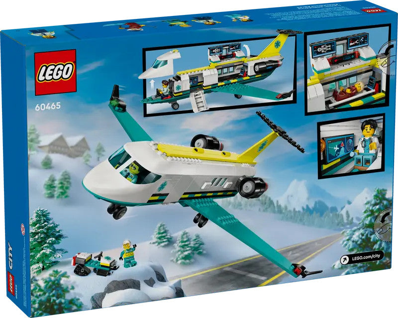LEGO® City - Emergency Air Ambulance Airplane 60465