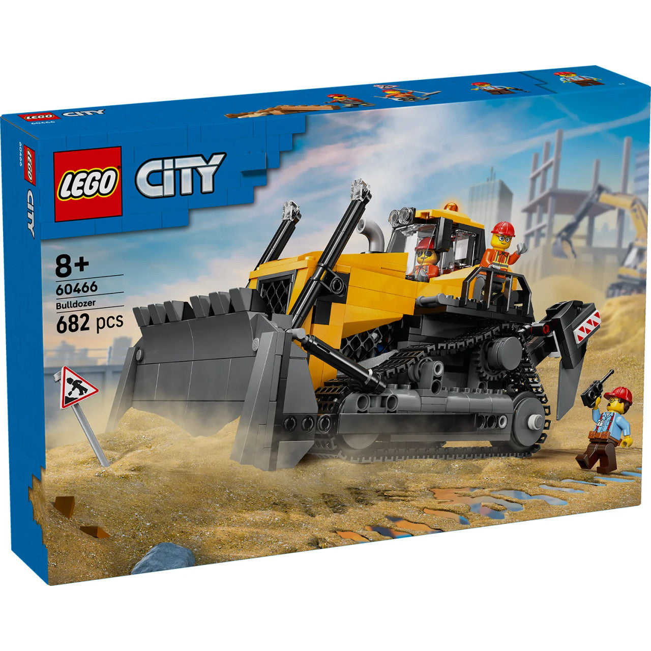 LEGO® City - Yellow Bulldozer 60466