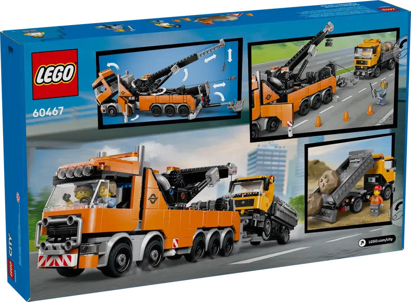 LEGO® City -  Heavy-Duty Recovery Tow Truck with Crane 60467