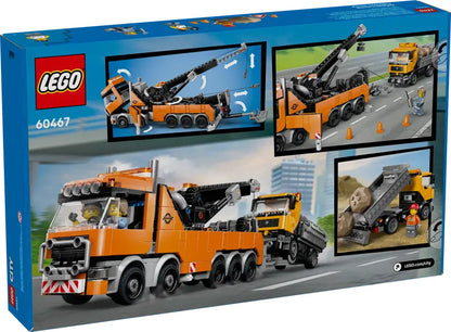 LEGO® City -  Heavy-Duty Recovery Tow Truck with Crane 60467