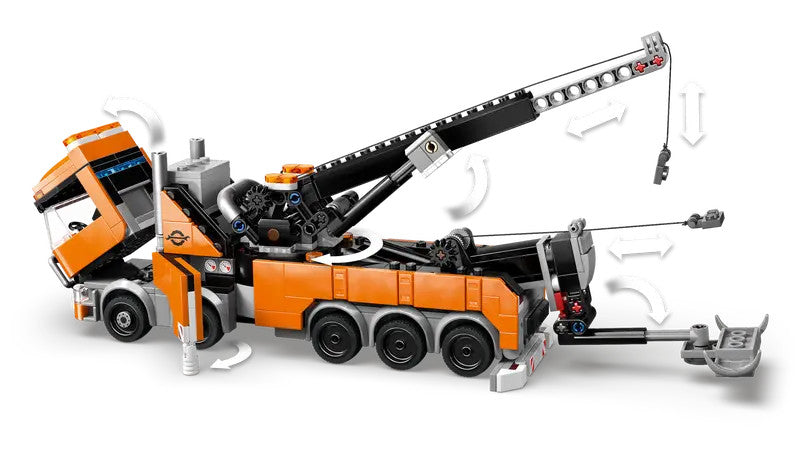 LEGO® City -  Heavy-Duty Recovery Tow Truck with Crane 60467