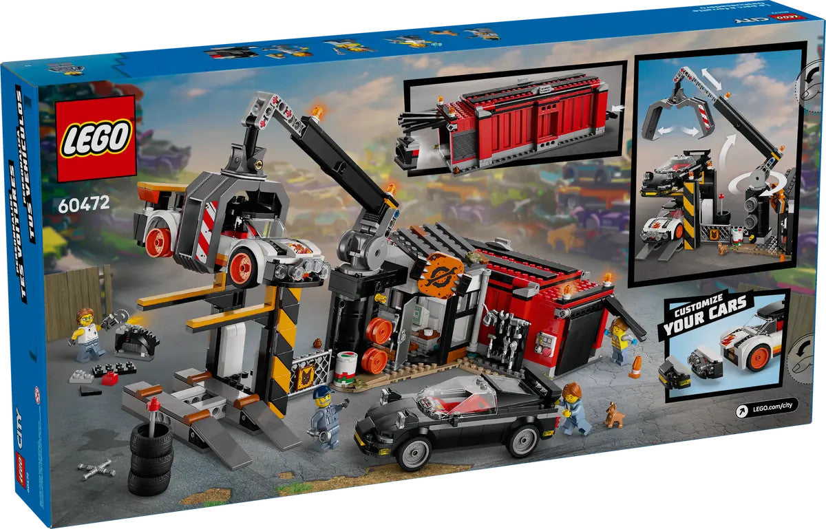 LEGO® City - Scrapyard with Cars 60472