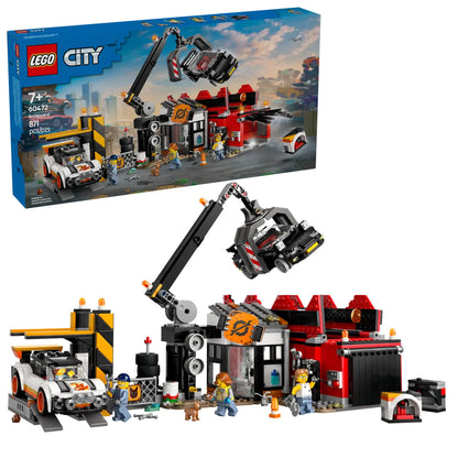 LEGO® City - Scrapyard with Cars 60472