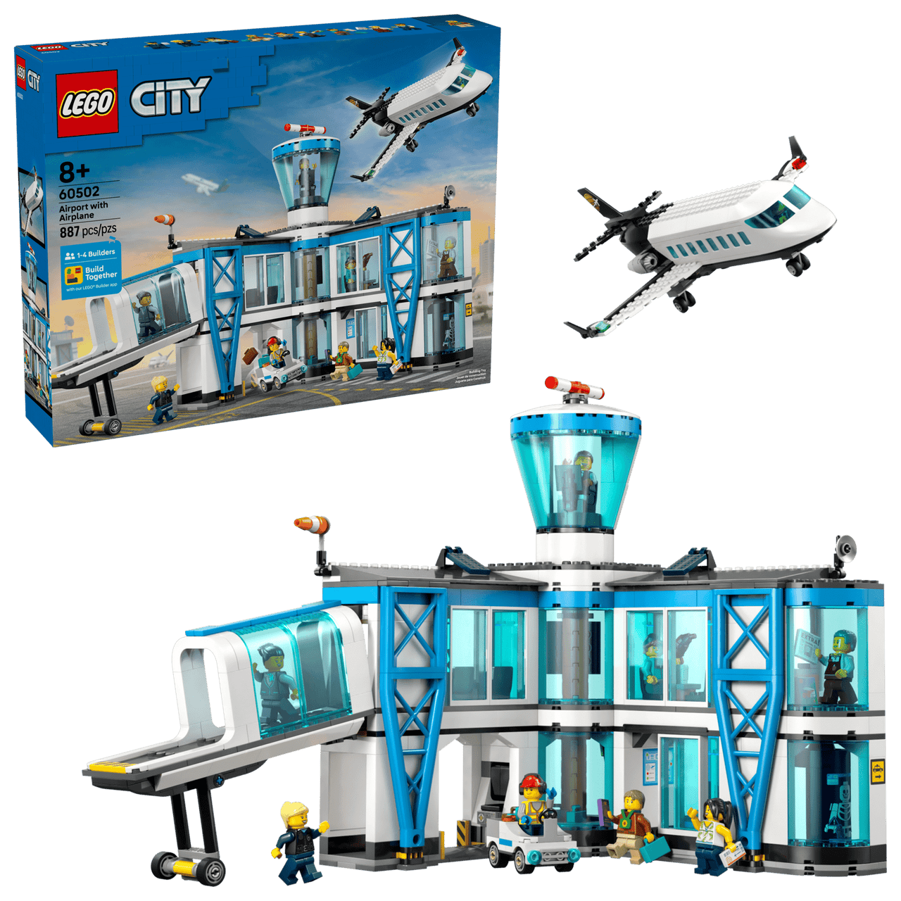 LEGO City - Airport with Airplane 60502