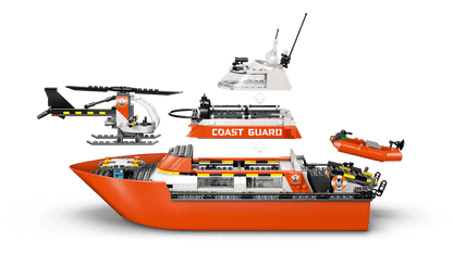 LEGO City - Coast Guard Rescue Boat & Helicopter 60504