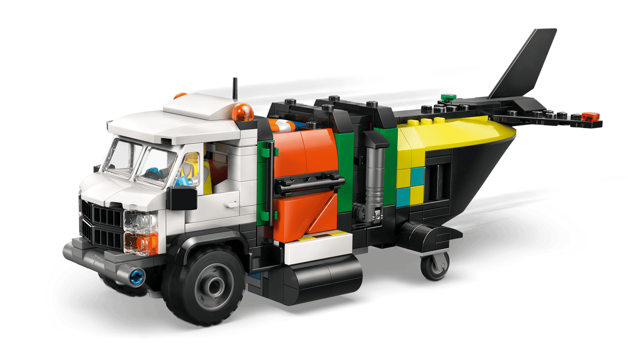  LEGO® City - Airplane, Service Truck & Hovercraft Remix 60505