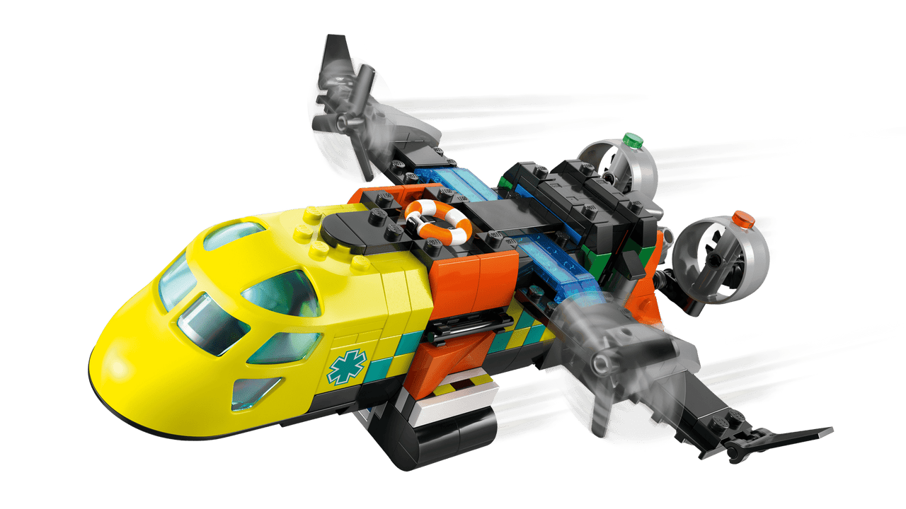  LEGO® City - Airplane, Service Truck & Hovercraft Remix 60505