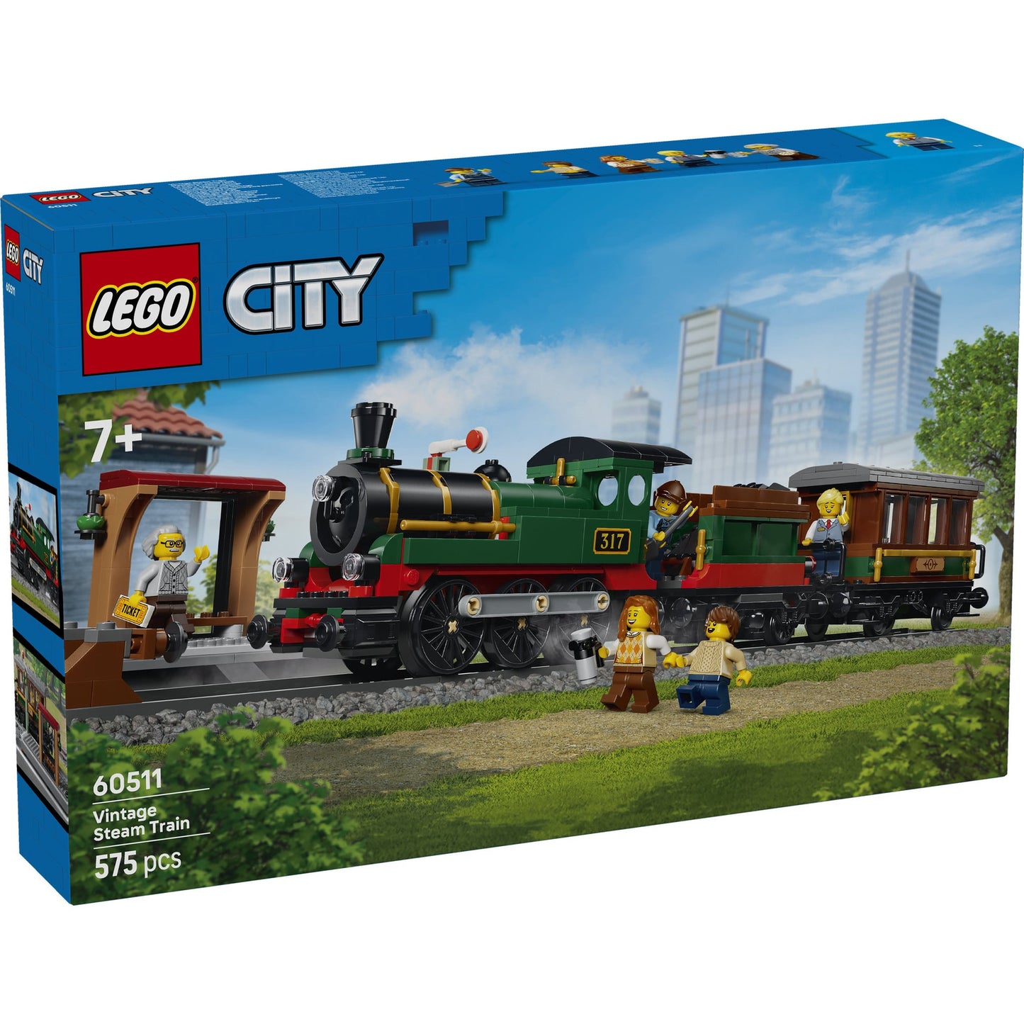 LEGO® City Vintage Steam Train 60511