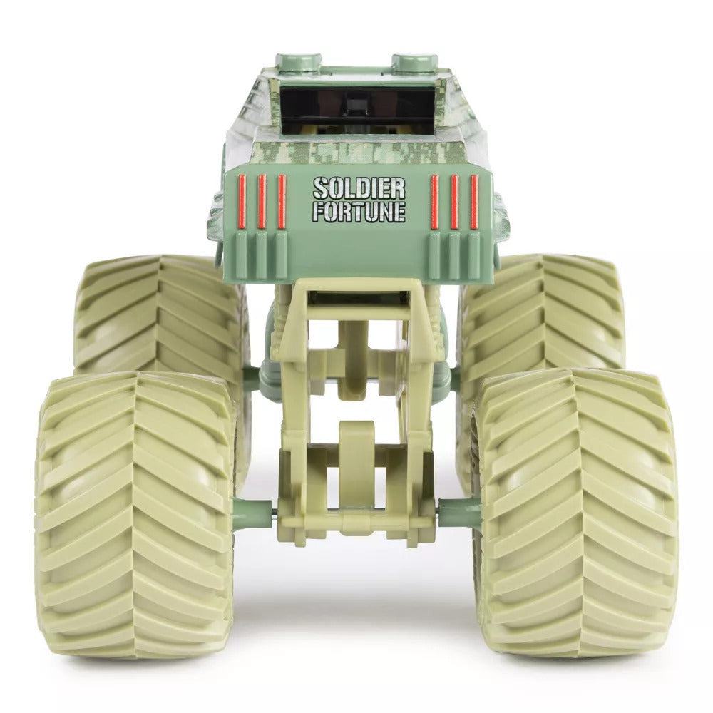 Monster Jam 1:24 Diecast Trucks - Soldier Fortune