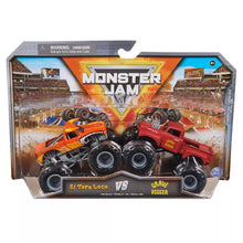 Monster Jam 1:64 Diecast Monster Trucks 2pk - El Toro Loco Vs Grave Digger
