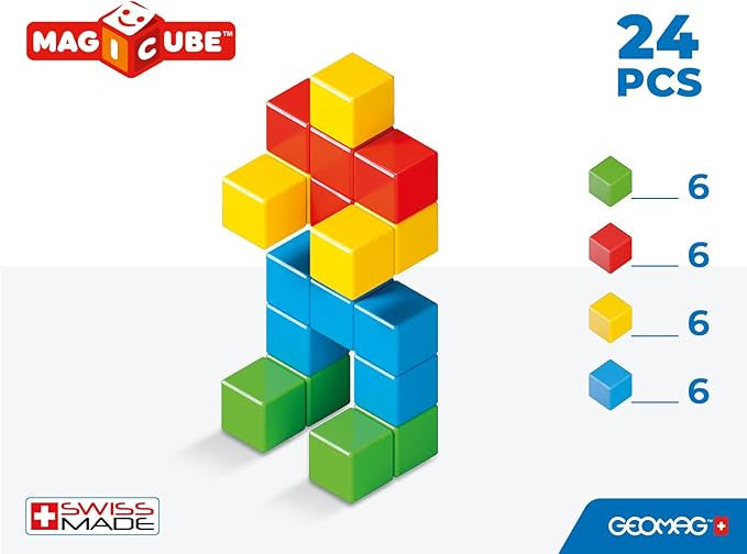 Geomag - Magicube Pre School 24pcs