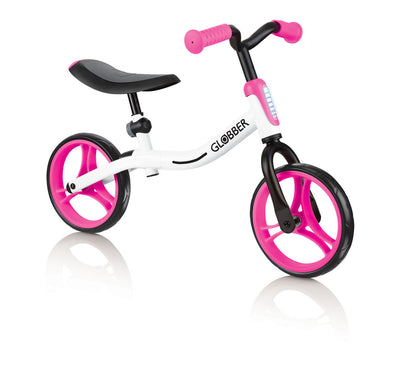 Globber - GO BIKE Balance Bike - White/Pink