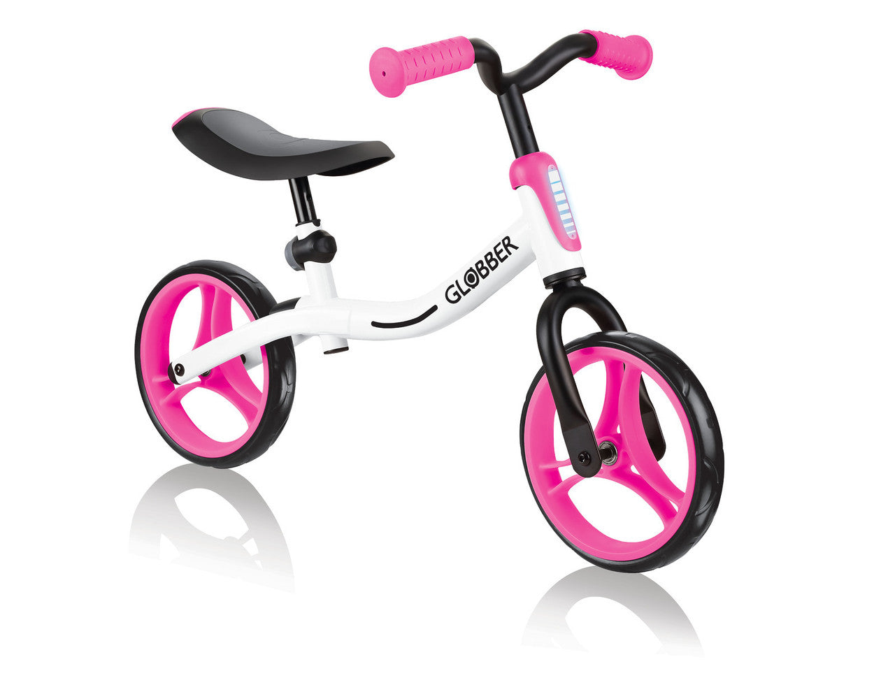 Globber - GO BIKE Balance Bike - White/Pink